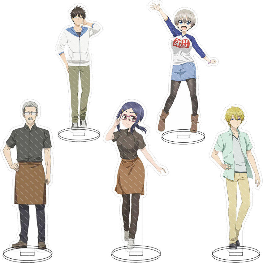Anime Merchandise - 16CM 애니메이션 아크릴 스탠드 우자키짱은 놀고