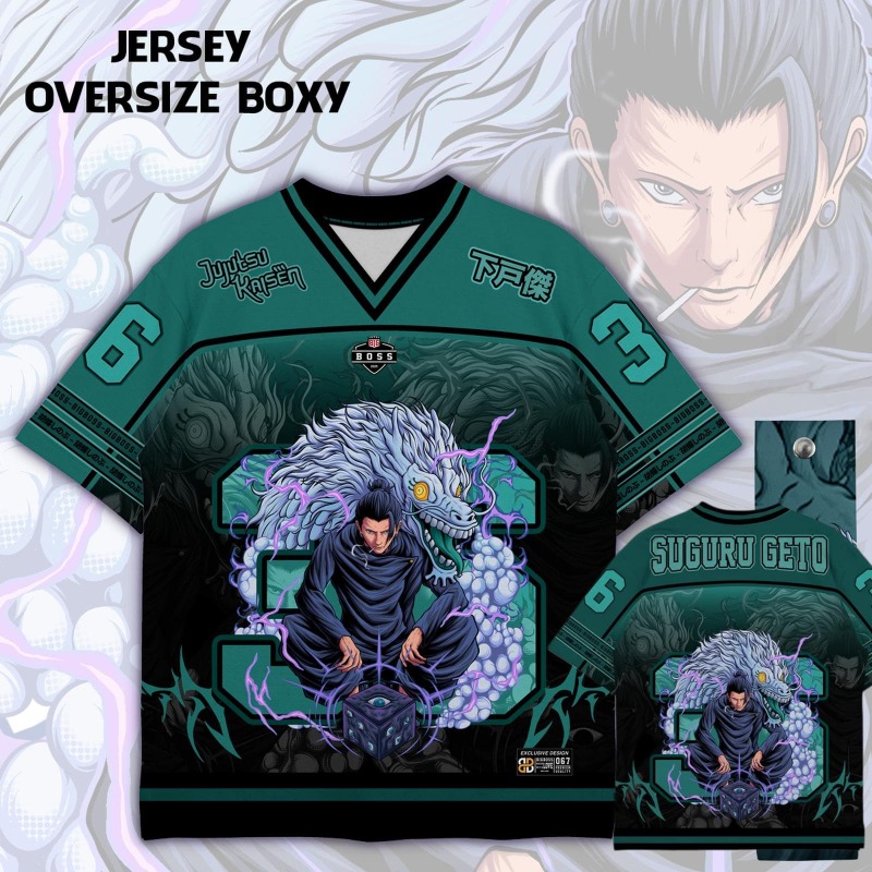 Anime Merchandise Women - 애니메이션 Jujutsu Kaisen Choso 프린트 저지