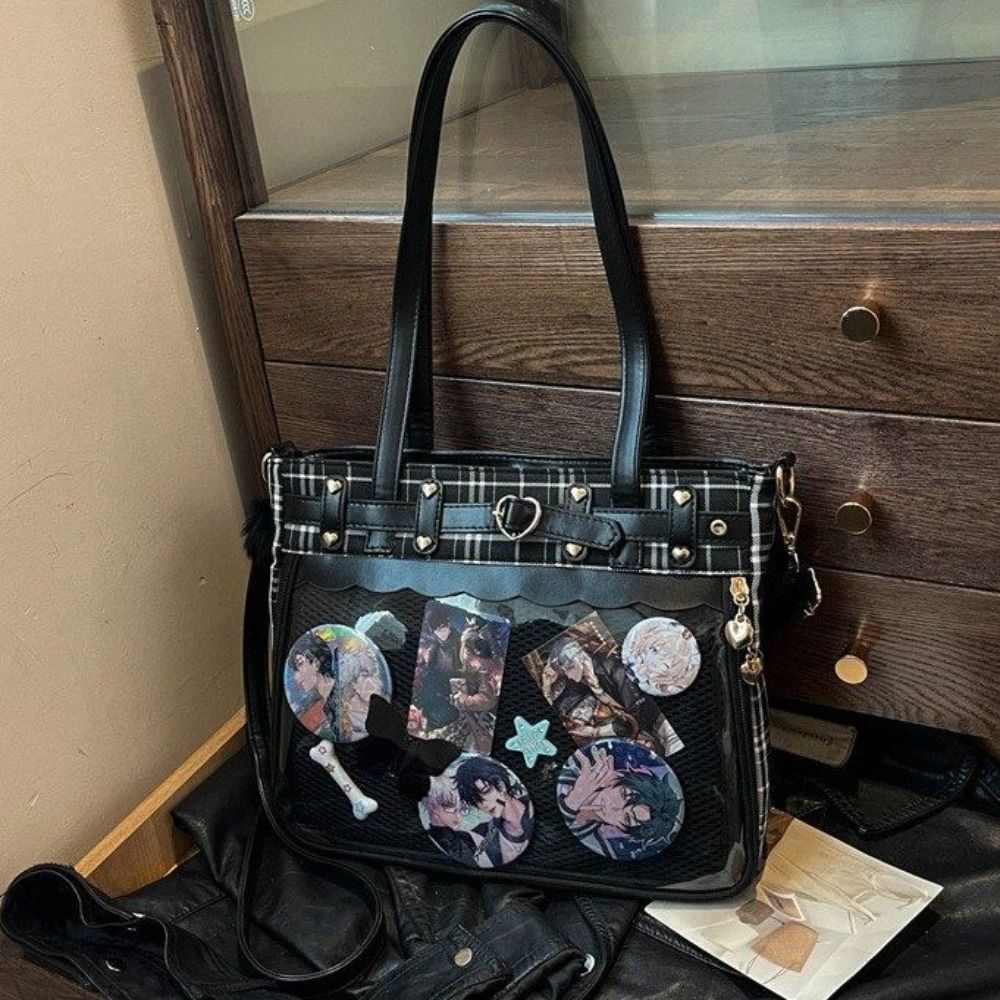 Anime Merchandise Women - Y2K 만화 애니메이션 Itabag 격자 인형