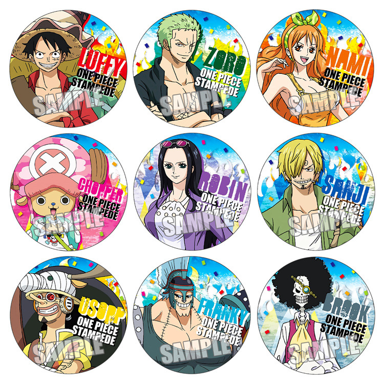 Zoro Anime Merchandise - 원피스 필름 스탬피드 애니메이션 배지 핀