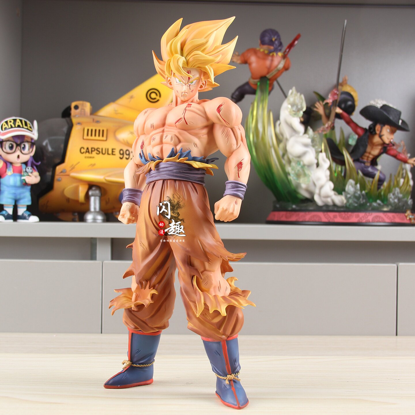 Anime Merchandise For Men - 주안 드래곤볼 배틀 데미지드 슈퍼 사이야인