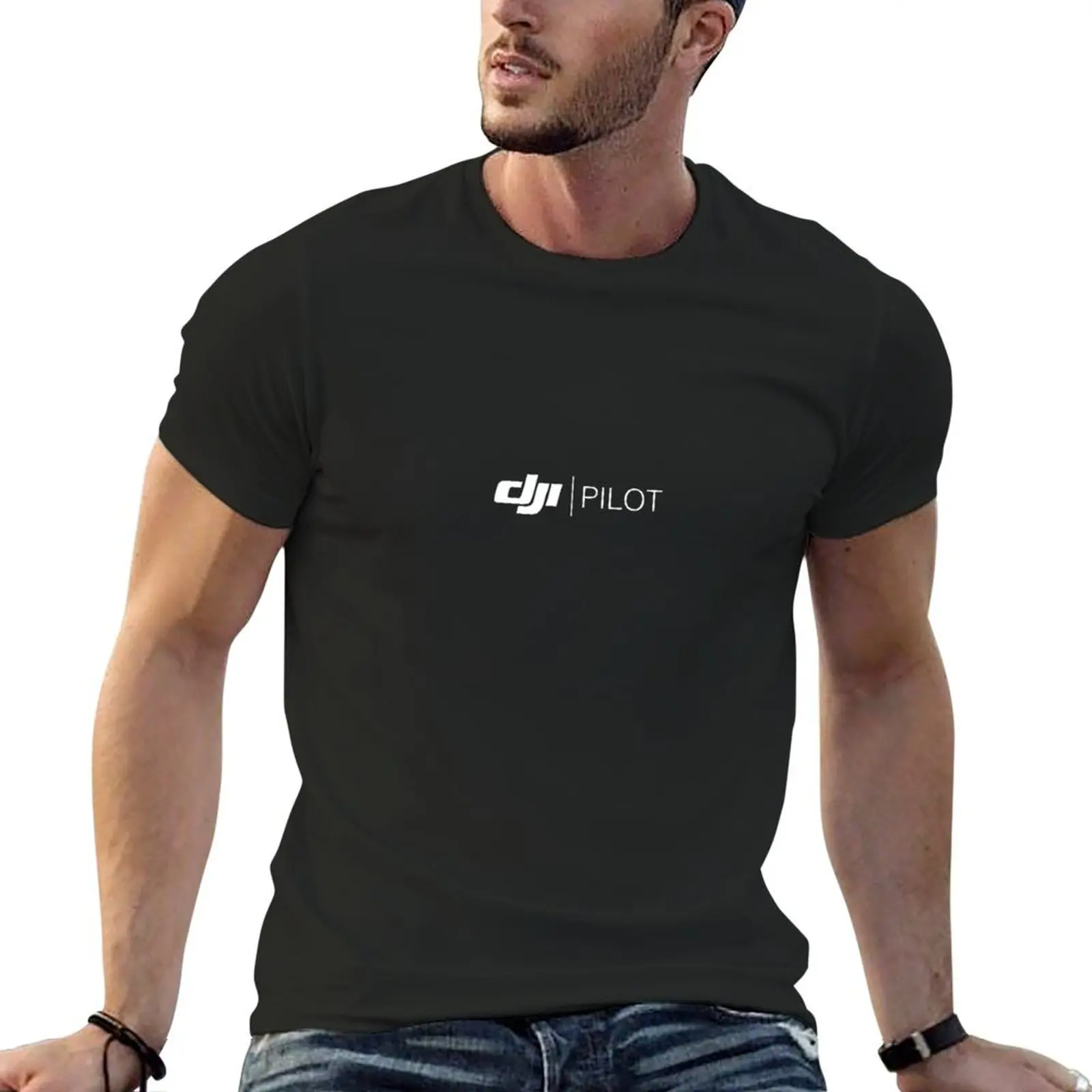 Anime Merchandise For Men - DJI 파일럿 상품 티셔츠, 특대 그래픽