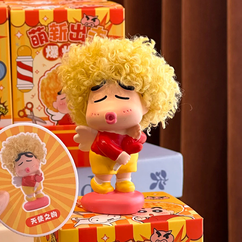 초보자 공격 아프로 크레용 신짱 블라인드 박스 피규어  - Anime Merchandise Women 리뷰 및 가격