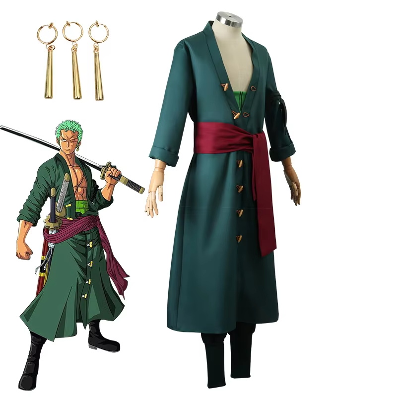 애니메이션 피규어 Roronoa Zoro 코스프레 의상 - Zoro Anime Merchandise 리뷰 및 가격