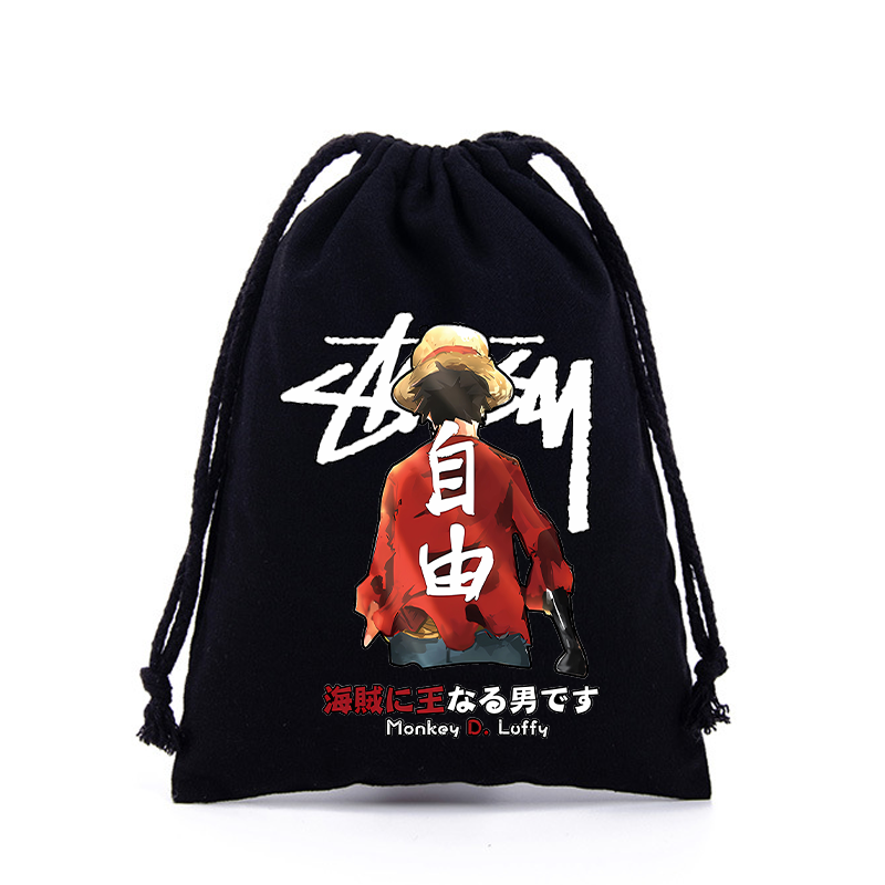 원피스 드로스트링 가방 만화 애니메이션 루피 조로 애니 - Zoro Anime Merchandise 리뷰 및 가격