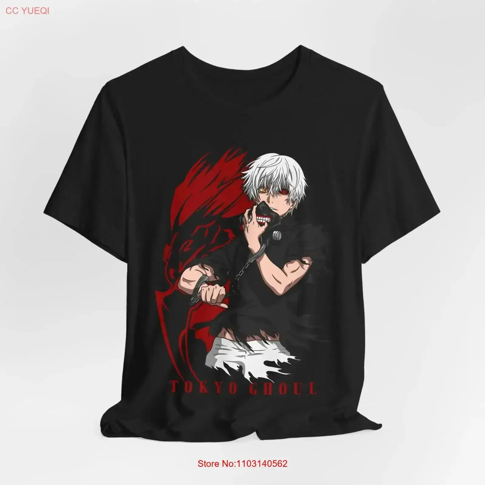Tokyo Ghoul Anime T 셔츠 팬 상품 빈티 - Anime Merchandise For Men 리뷰 및 가격