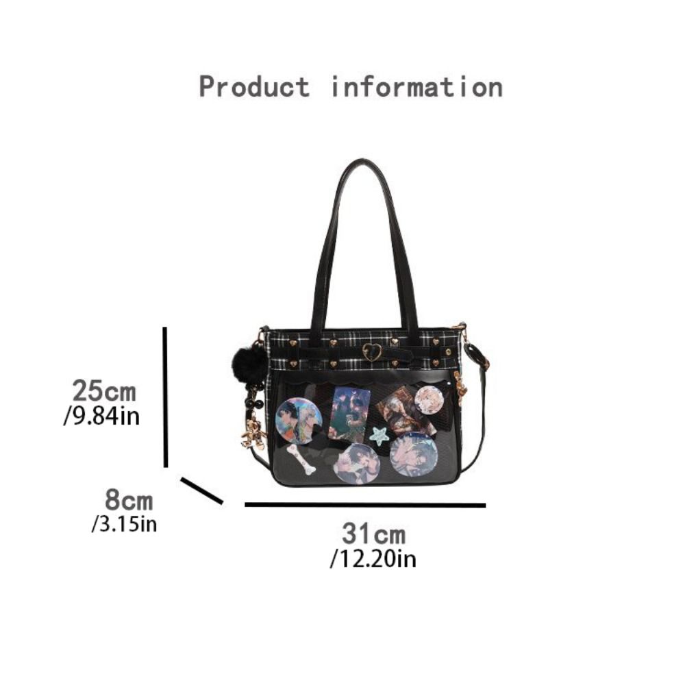 Y2K 만화 애니메이션 Itabag 격자 인형 배지 디 - Anime Merchandise Women 리뷰 및 가격