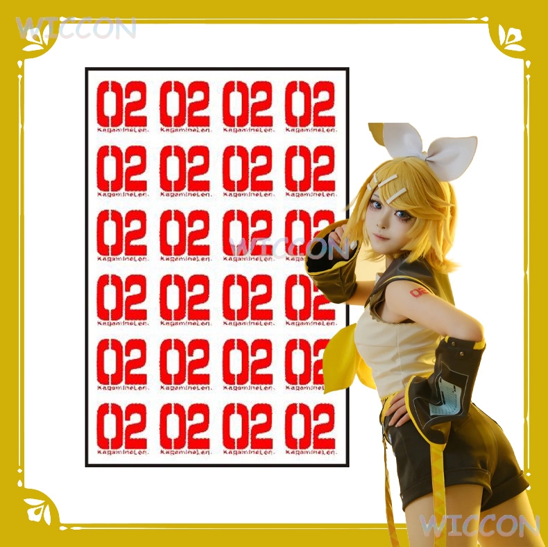 wona/타투 스티커 팔 방수 임시 미쿠쿠 카가미린 렌 - Anime Merchandise Women 리뷰 및 가격