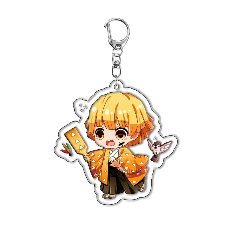 새로운 데몬 슬레이어 카마도 탄지로 & 카마도 네즈코  - Anime Merchandise Keychains 리뷰 및 가격