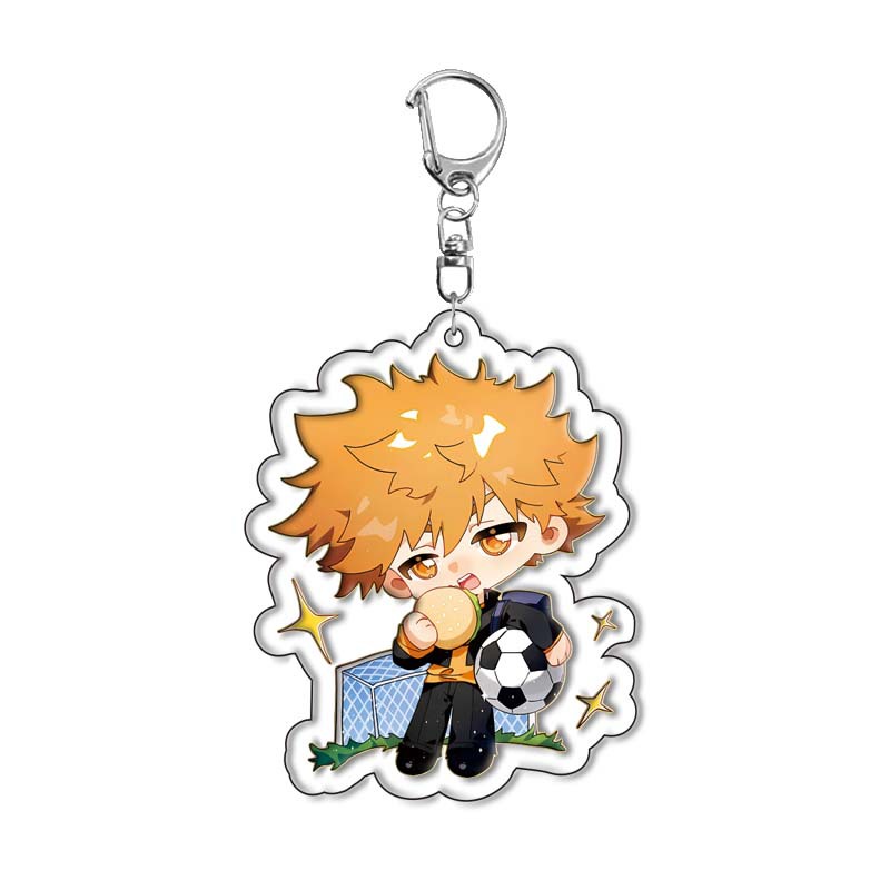 블루 락 애니메이션 아크릴 키체인 바치라 메구루 블루  - Anime Merchandise Keychains 리뷰 및 가격