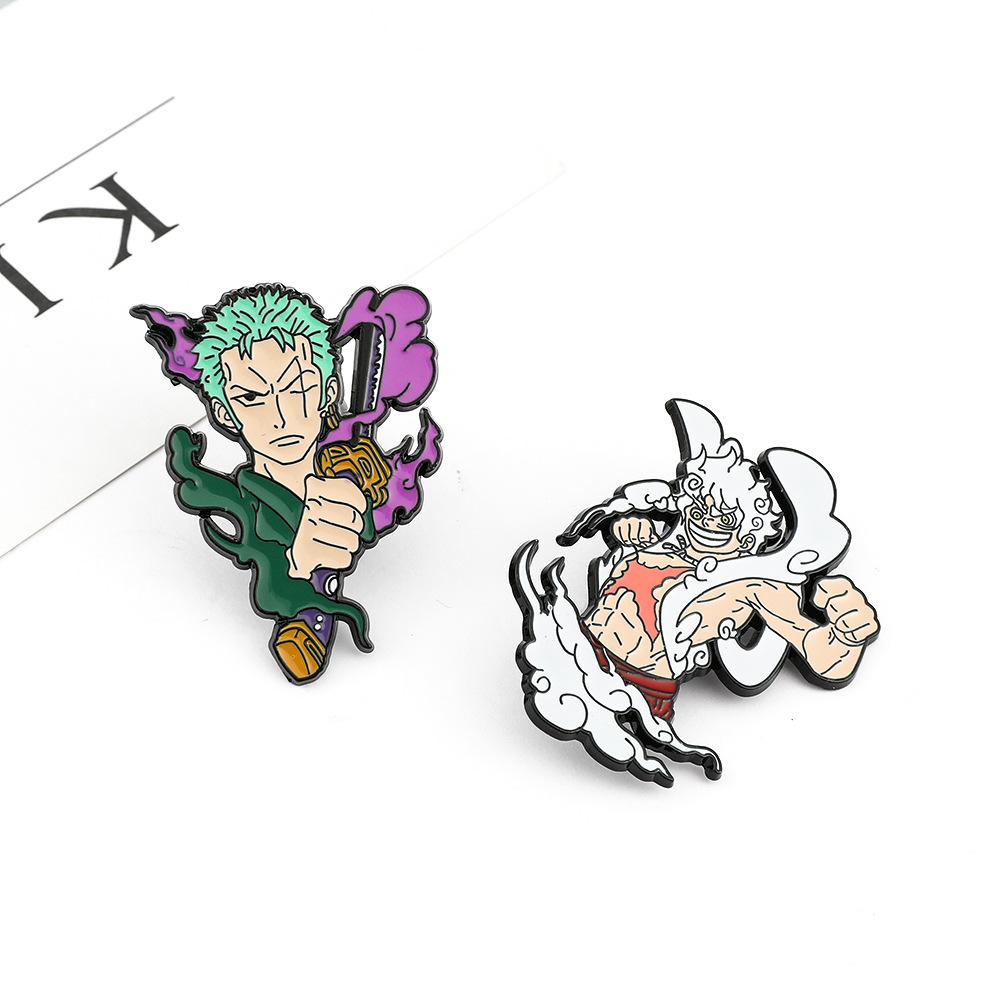 일본 만화 애니메이션 캐릭터 상품 원피스 브로치 루피  - Zoro Anime Merchandise 리뷰 및 가격