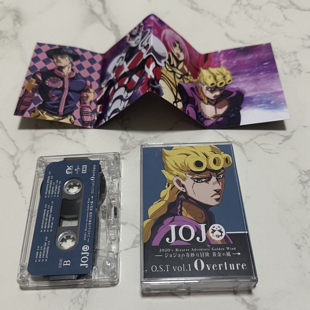 새 상품 밀봉된 카세트 테이프 조조의 기묘한 모험: 황 - Anime Merchandise Brands 리뷰 및 가격