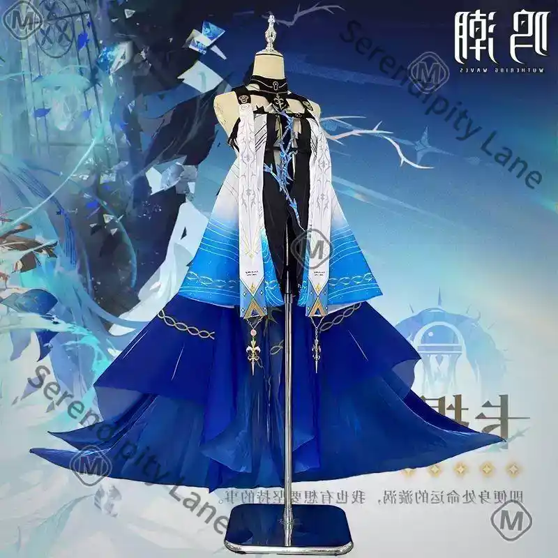 Wuthering Waves 코스프레 의상 Cartet - Anime Merchandise Women 리뷰 및 가격