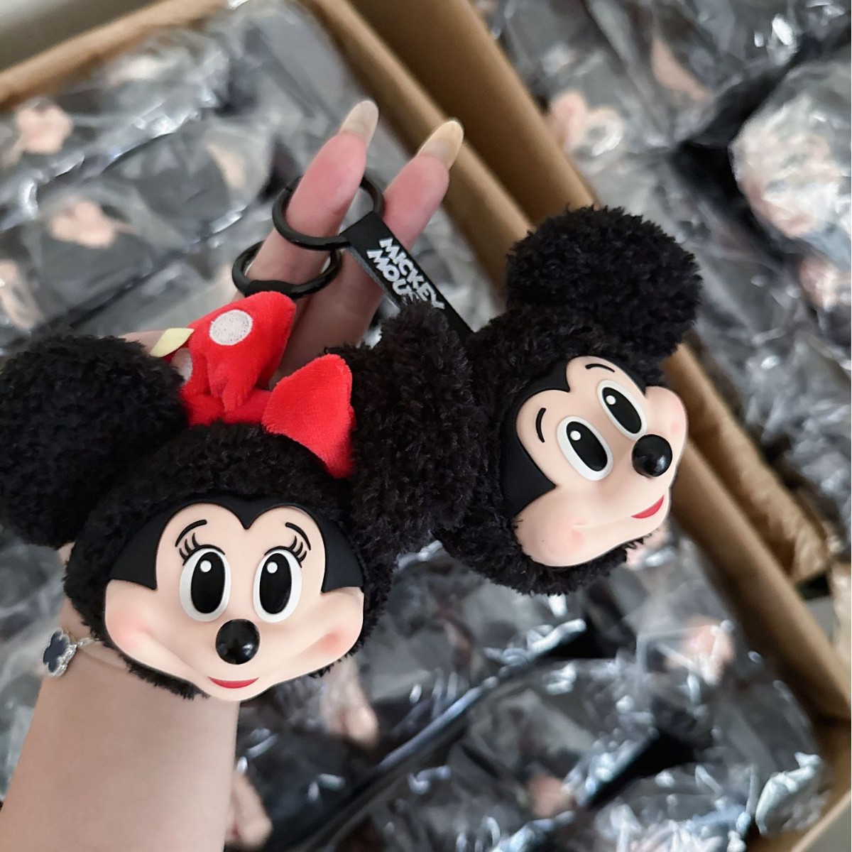 미키 미니 봉제 인형 키체인 귀여운 비닐 피규어 수집용 - Anime Merchandise For Kids 리뷰 및 가격