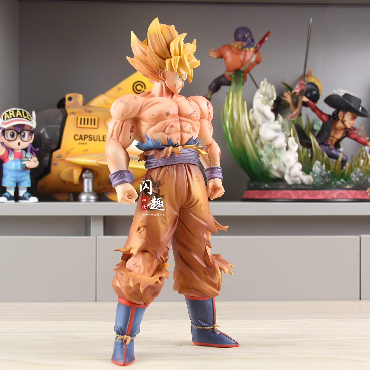 주안 드래곤볼 배틀 데미지드 슈퍼 사이야인 손오공 GK - Anime Merchandise For Men 리뷰 및 가격