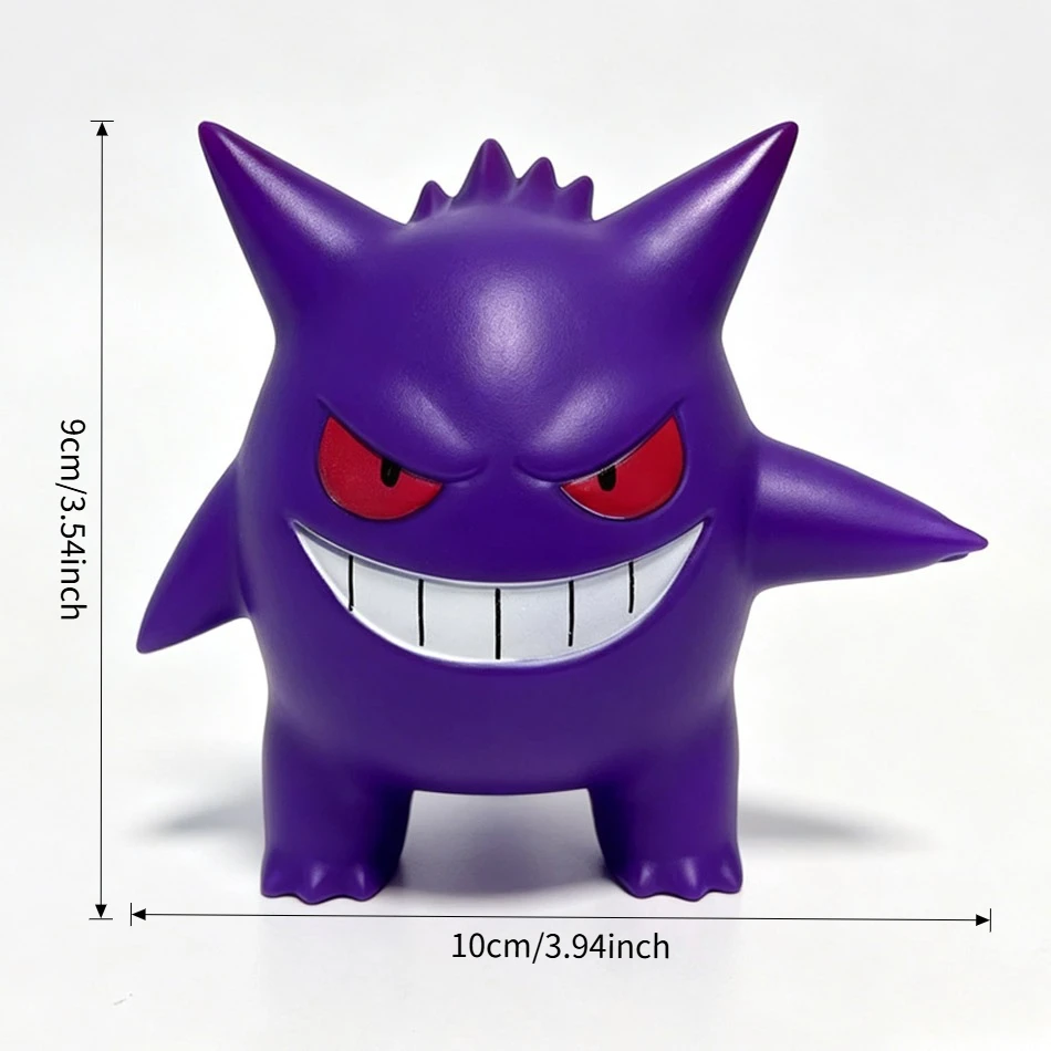 마스크가 있는 포켓몬 겐가 피규어, 9cm 애니메이션  - Anime Merchandise For Kids 리뷰 및 가격