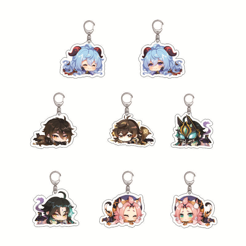 원신 임팩트 아크릴 키체인 애니메이션 상품 케칭 파이몬 - Anime Merchandise Keychains 리뷰 및 가격