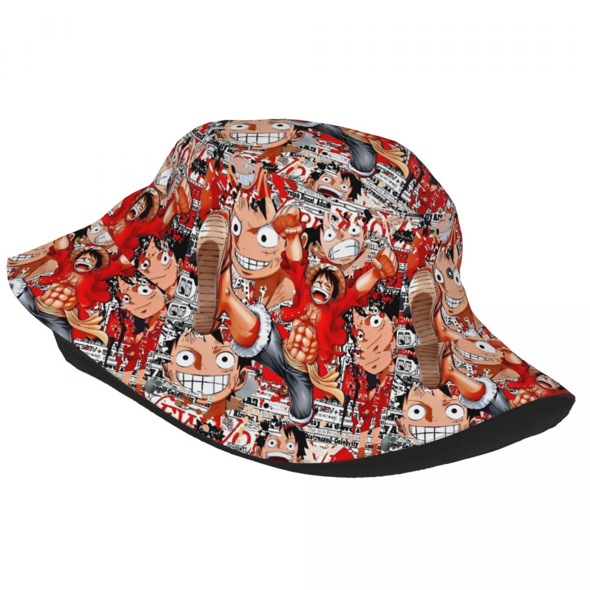 애니메이션 원피스 루피 버킷햇 봄 모자 상품 낚시 모자 - Anime Merchandise Women 리뷰 및 가격