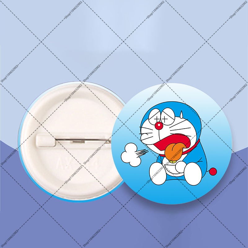 도라에몽 애니메이션 핀 여성 남성 귀여운 브로치 만화  - Anime Merchandise Women 리뷰 및 가격